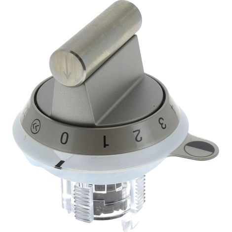 Bouton de selecteur gris 00646346 - table induction gaggenau