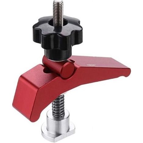 Serre-joint En T - Alliage D'aluminium - Pour Rail T-track Et Rainure En T - Usage Bois Métal - 1 Pièce (1/5)