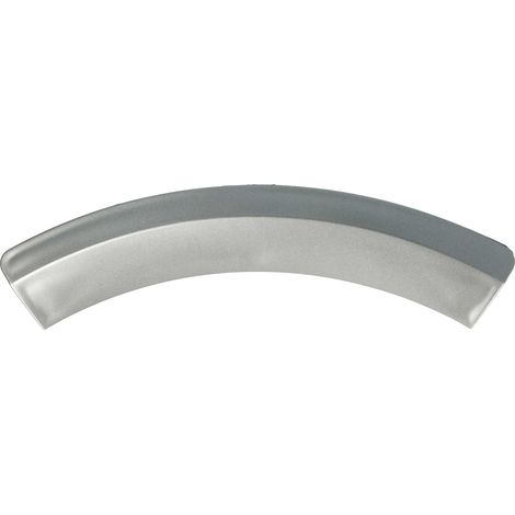 vhbw Door Handle compatible with Siemens iQ300 selfCleaning condenser, IQ500 Tumble Dryer plasticsilver-grey