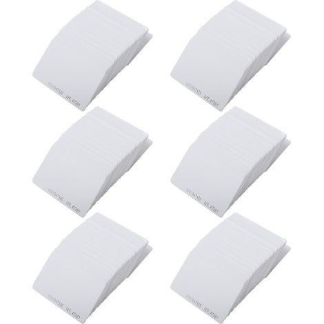 Paquet de 300 cartes de contrôle d'accès RFID courte portée TK4100 125 kHz (cartes d'accès vierges) (1/5)