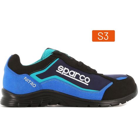Sparco 07522NRAZ Scarpa Antinfortunistica Nitro Petter ESD S3 SRC Blu/Nero 44
