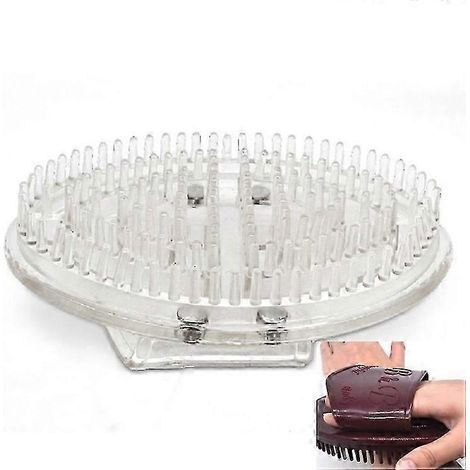 Brosse de massage corporel à cinq lignes de méridiens
