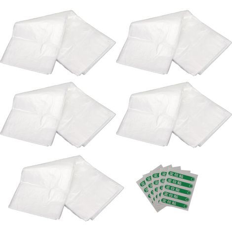 5 Rouleaux de Film Protecteur Jetable pour Baignoire 47x102 Pouces, Couverture Hygiénique Grande Taille pour Hôtel et SPA (1/5)
