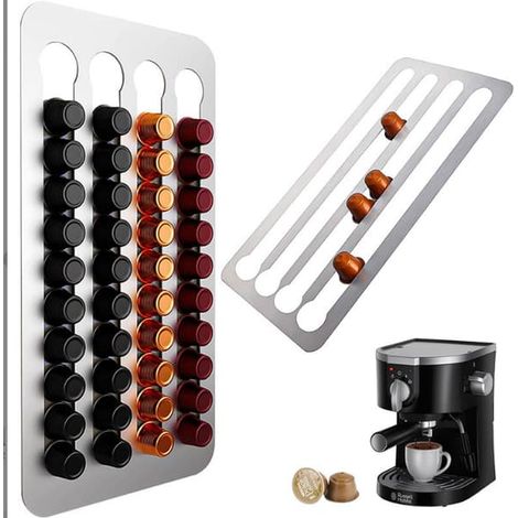 Support en acier inoxydable pour capsules Nespresso (1/5)