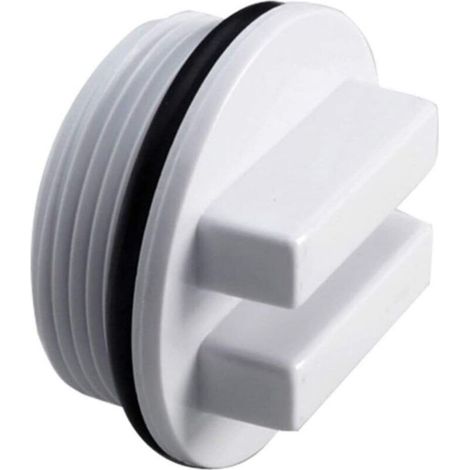 Bouchon D'hivernage, Bouchon De Vidange De Filtre De Piscine, Fileté avec Joint Torique Bouchons De Piscine, À Étanchéité Solide, Bouchon D'hivernage Bouchon De Retour De Piscine 1.5 Pouces