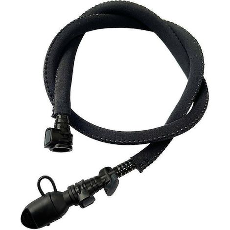 Tuyau d'hydratation pour gourde avec interrupteurs, pièce de rechange pour poche à eau, facile à utiliser, noirBlack (1/5)