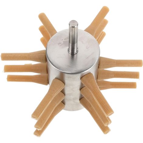 Plumeuse à Poulets Acier Inoxydable avec Accessoire De Perçage Doigts pour Volailles Appareil De Plumage Manuel Et Électrique pour Maison Ferme (1/5)