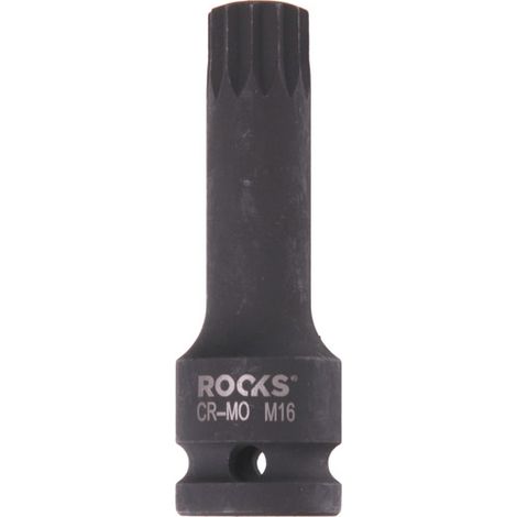 Chiave a bussola a impatto ROOKS 1/2" Spline M16 75 mm (OK-01.5013)