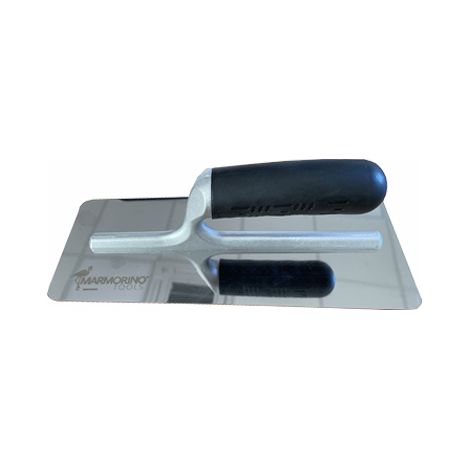 280x120 mm--Platoir Inox trapeize manche gomme 28x12cm Professionnelle Dolci