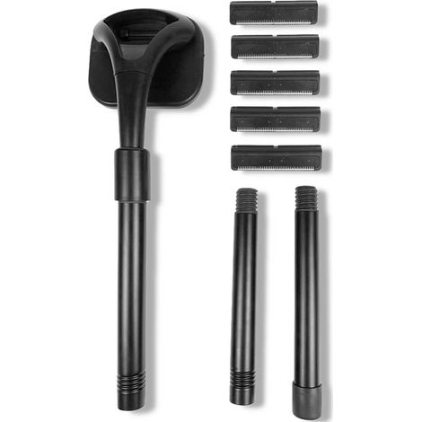 Rasoir portable pour le corps et le dos, avec manche long, tondeuse et épilateur pour tout le corps04066-AquaForge