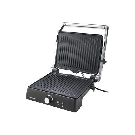 Gril amovible (2000W 230V) avec surface antiadhésive en acier inoxydable et polycarbonate (1/4)