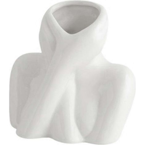 Vase à fleurs de style nordique, demi-visage de femme, pot de fleurs, vase A-- (1/5)