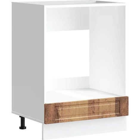 vidaXL Armadio per Forno Porto Legno Antico in Legno Multistrato (1/5)