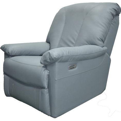 Massagesessel hellgrau - Shiatsu Massagefunktion (1/5)