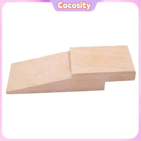 Bouchon En Bois - Pour Fabrication Et Réparation De Bijoux - Outil De Banc Bijoutier - 13 X 4,7 X 2,5 Cm - 1 Pièce (1/5)