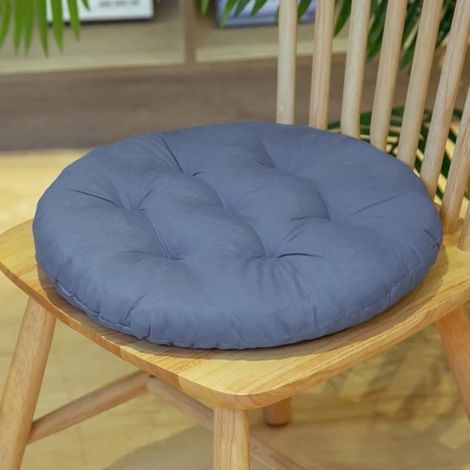 Stuhlkissen, rundes, verdicktes Kissen, Tatami-Gebetsmatte, Pouf, Futon (1/4)