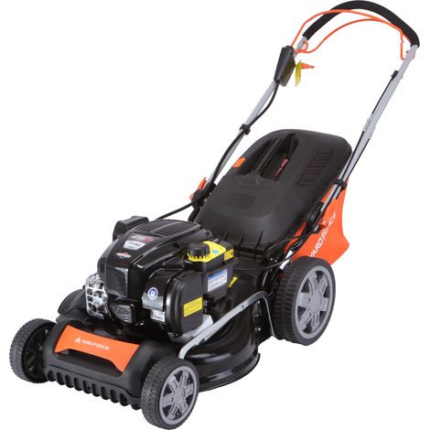 Tondeuse thermique autotractée 149cc, démarrage électrique, mulching, largeur de coupe 46 cm Yard Force GM B46ES (1/5)