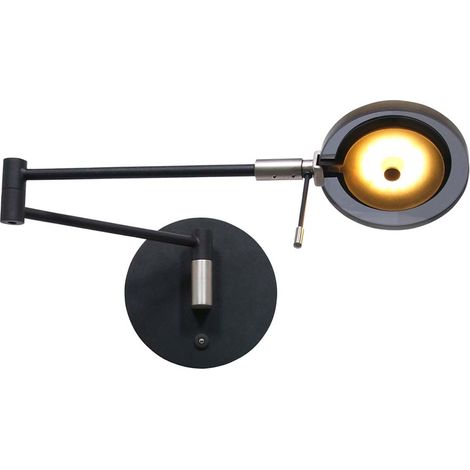 Sienna Turound Applique Murale LED Intégrée Noir Mat (1/5)