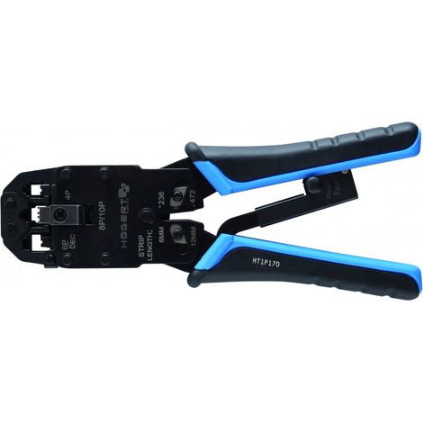Högert Crimp-Hebelzange für Westernstecker