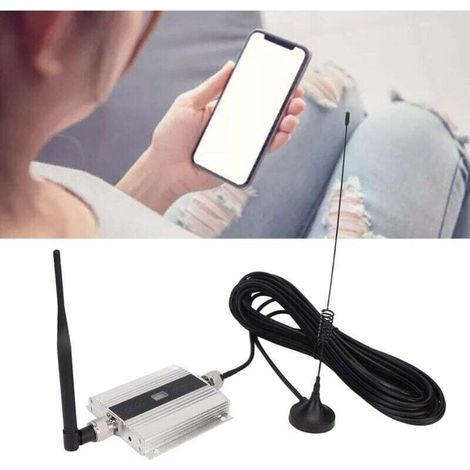 Amplificateur signal téléphone 5G/4G LTE Antenne répéteur avec amélioration voix/données Prise UE Stable et puissant Utilisateurs en zones à faible signal (1/4)
