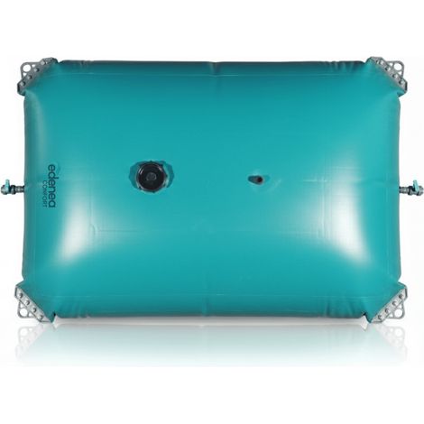 Récupérateur Eau de Pluie Souple 10000 Litres - 550 x 296 x 90 cm - Citerne Souple Edenea Confort