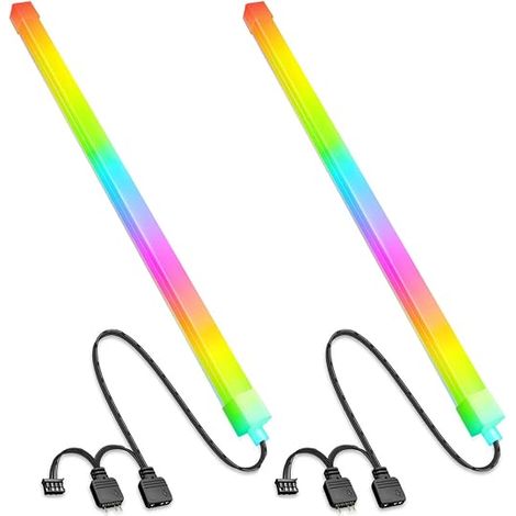 bandes LED ARGB pour PC ventilateur boîtier accessoires informatiques LED boîtier ARGB bandes PC 5V 3Pin 30cm (1/5)