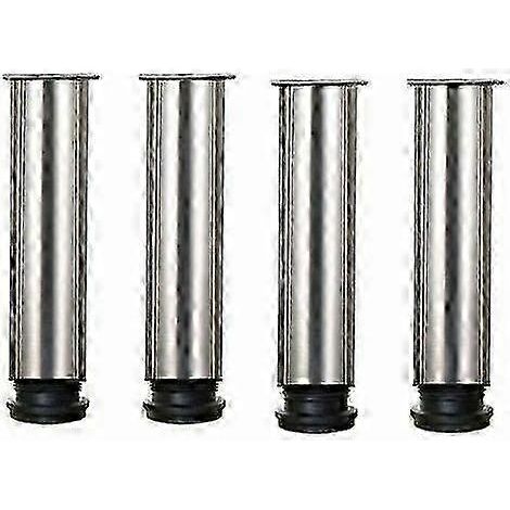 Ensemble de pieds de meubles réglables en hauteur en acier inoxydable (4 pièces) pour canapés, tables et armoires 25 cm SZRH A-YH (1/5)