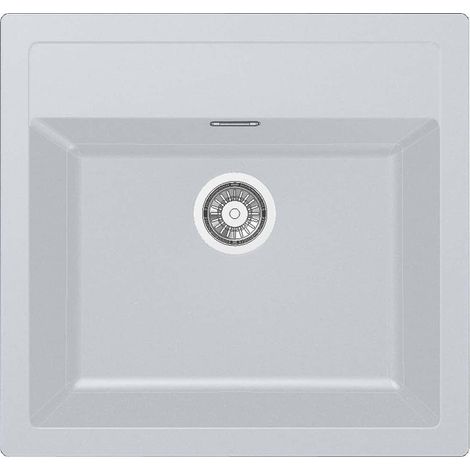 Évier de cuisine Sirius Tectonite SID610-56 - Sous-meuble 60 cm - 560 x 530 mm - Blanc - Franke (1/2)