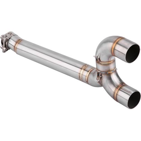 Pot de liaison complet système d'échappement pour moto Yamaha FZ6 FZ6-N 2004-2009, tube intermédiaire de raccordement (1/5)