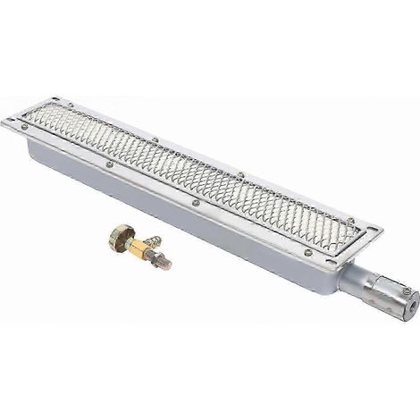 Gril à gaz infrarouge latéral de 41 cm pour barbecue et four (1/5)