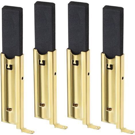 BARKBUSTERS Lot de 4 balais de charbon L94MF7 pour machines à laver, balais de moteur de rechange, dimensions : 5 x 13,5 x 39,6 mm (1/5)