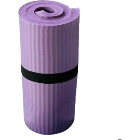 Tapis de Yoga Violet - RAVIKOR - 60x25x1,5 cm Convient pour les planches les flexions abdominales et les flexions des poignets (1/5)