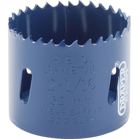 52 mm HSS BI Lame de scie cloche en métal