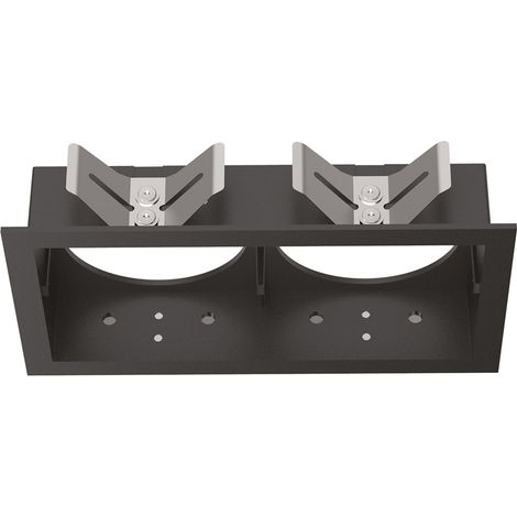 LAMPADA DA INCASSO BENTO FRAME SQUARE TWIN BK (1/2)