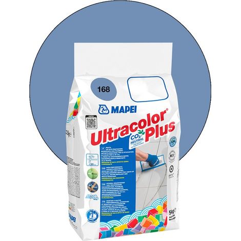 Joint de carrelage ULTRACOLOR PLUS MAPEI 5 Kg - 168 Bleu ceruléen