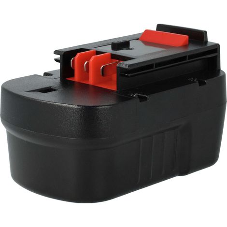 vhbw Battery compatible with Black & Decker KC2002F, KC2002FK, HPD14K-2, HPS1440, HPD1400, HP14KD, NM14 Power Tools (3000 mAh, NiMH, 14.4 V)