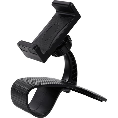 2 Pièces Support de téléphone Portable Support de téléphone monté sur Tableau de Bord de Voiture Phone Bracket Support Telephone Main Support GPS pour Voiture (1/5)