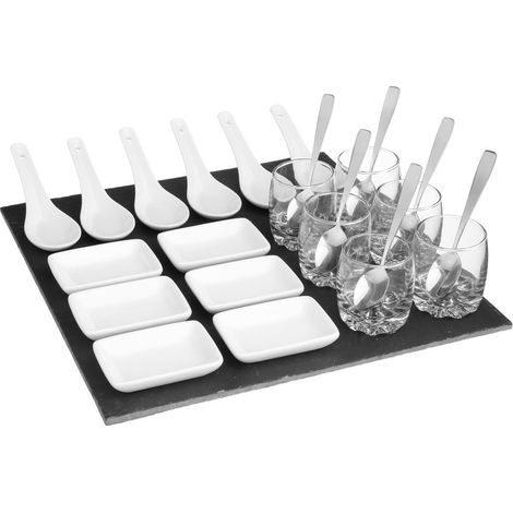 Service de sushis et de collations, 25 items