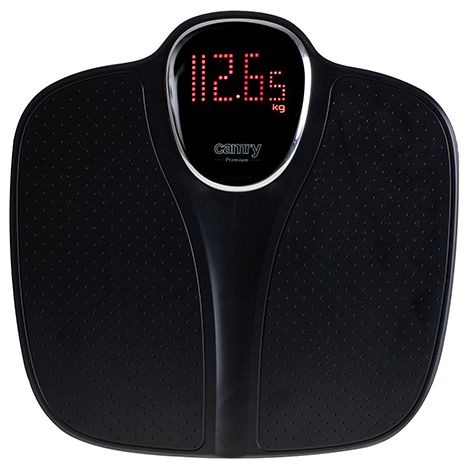 Camry Badezimmerwaage CR 8171b Maximale Tragkraft: 180 kg Genauigkeit: 50 g Messung des Body-Mass-Index (BMI) Schwarz (1/3)