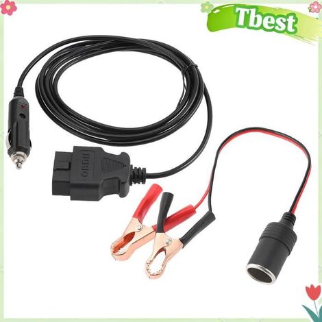 Câble D'alimentation de Secours OBD II 12 V, Protection de Mémoire de Secours pour Batterie de Voiture (1/4)