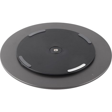 Drehbarer Monitorständer – 1 Stück – Mattgraue Aluminiumlegierung – 360° drehbar – Für Büro und Zuhause – Kompatibel mit Monitoren (1/5)