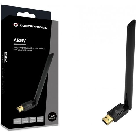 Conceptronic ABBY07B USB-Bluetooth 5.1-Adapter Kabel und Adapter -Computer-