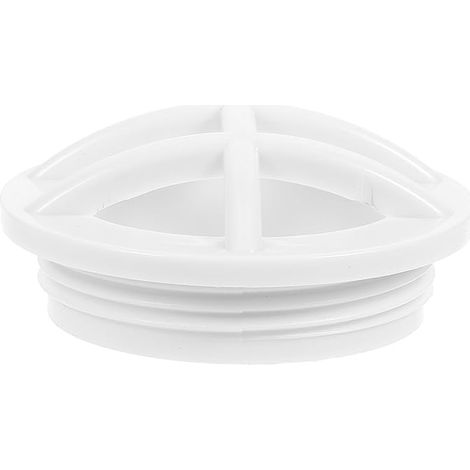 Grille D'entrée Professionnelle pour Piscine Murale, Insert Remplaçable en Abs Blanc, Produits Chimiques, Accessoire pour Ligne de Retour (1/5)