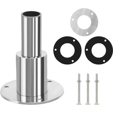 Auspuffverkleidung für den Rumpf, 24 mm, Edelstahl, Auspuffrohr für Dieselheizung, für 24 mm Rohr, Rohrsockel, Hardware, Auspuffverkleidung für den Rumpf, Anschlussstück für Dieselheizung (gerade Ausp (1/4)