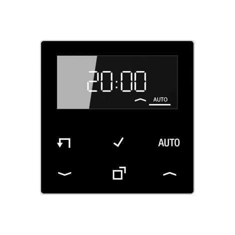 Jung Display timer LB-Management, serie AS/A, nero A 1750 D SW