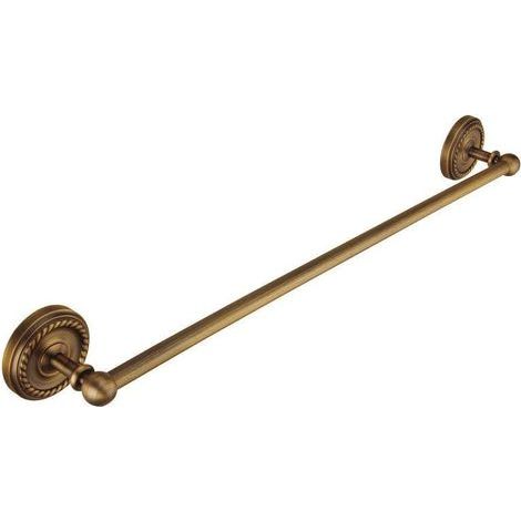 1 Portasciugamani da parete, ottone anticato, sculture intrecciate, stile vintage, per il bagno (1/5)