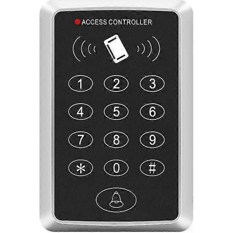 Clavier de contrôle d'accès RFID 125 kHz, lecteur de cartes EM, système de contrôle d'accès, ouvre-porte de porte, système de clavier F007 (1/5)