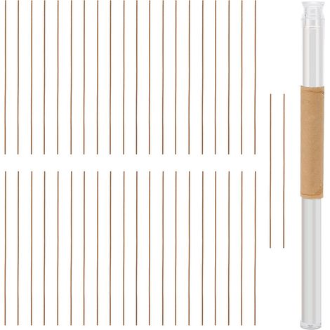 Bâtons d'encens relaxants 42 pièces, parfum bois d'agar durable, désodorisant pour intérieur, yoga, méditation, purification d'air (1/5)