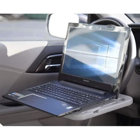 Bureau De Volant De Voiture, Ordinateur Portable, Tablette, Table De Voyage Automatique pour Ordinateur Portable (1/4)
