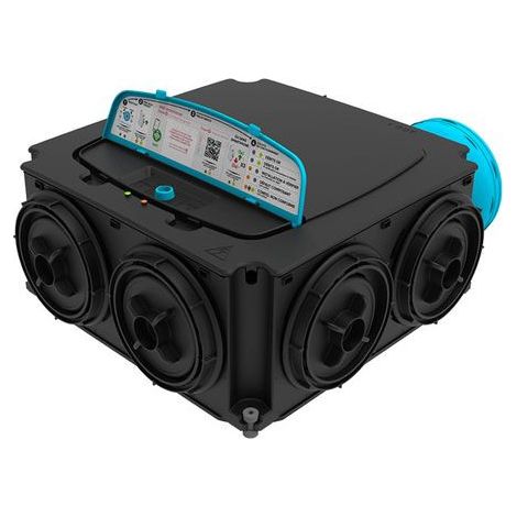 Atlantic – VMC simple flux hygroréglable intelligente pour espaces confinés – Débit ajustable selon humidité – 412283